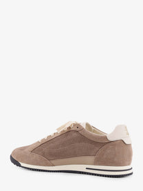 Brunello Cucinelli Men's Suede Sneakers Grey