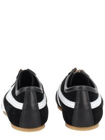 Dries Van Noten Women's Suede Sneakers Black