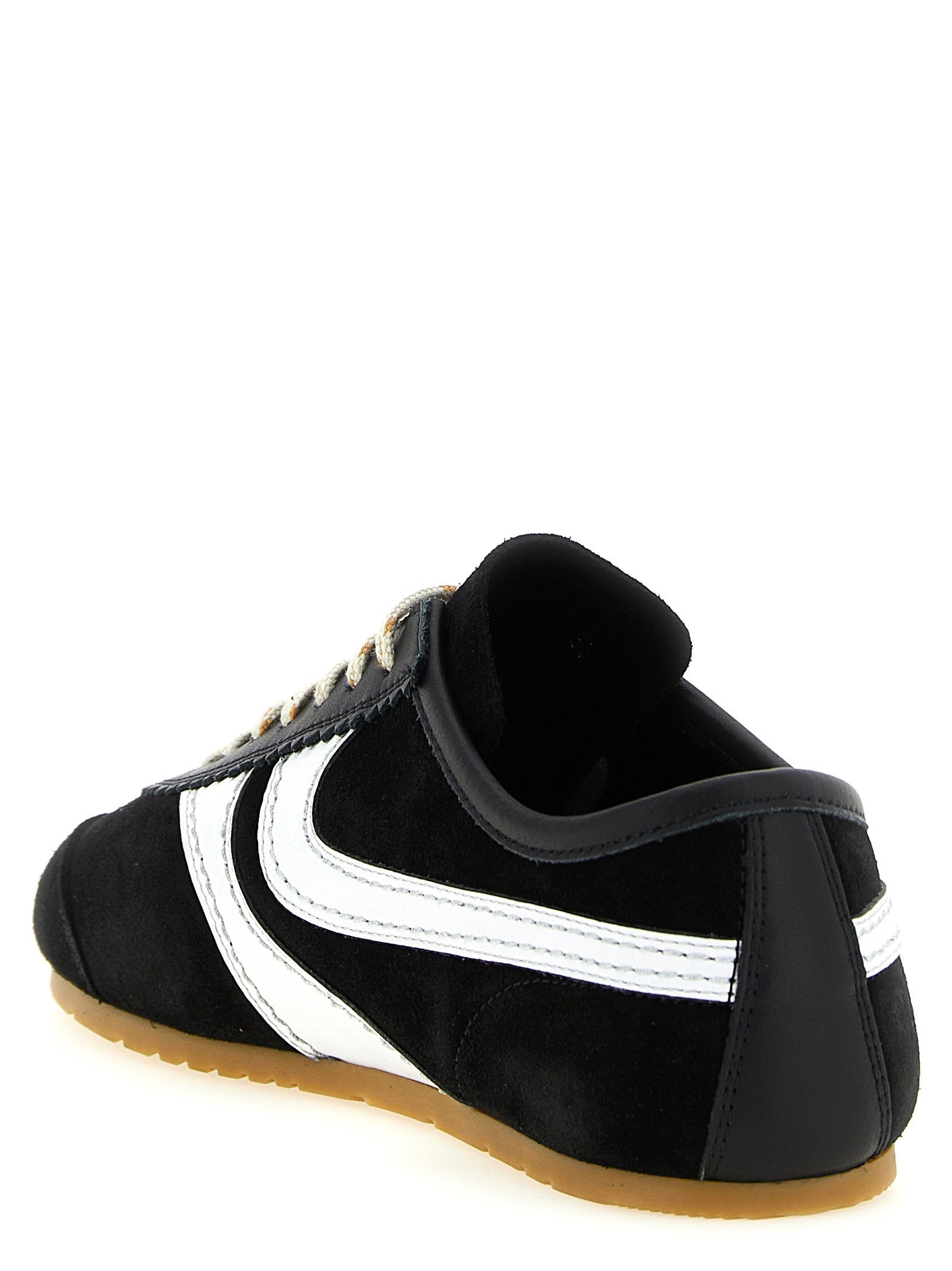 Dries Van Noten Suede Sneakers White