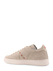 Kiton Men's Suede Sneakers Beige