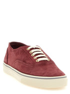 Brunello Cucinelli Suede Sneakers Red, view 2
