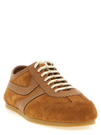 Dries Van Noten Suede Sneakers Brown
