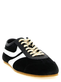 Dries Van Noten Suede Sneakers White