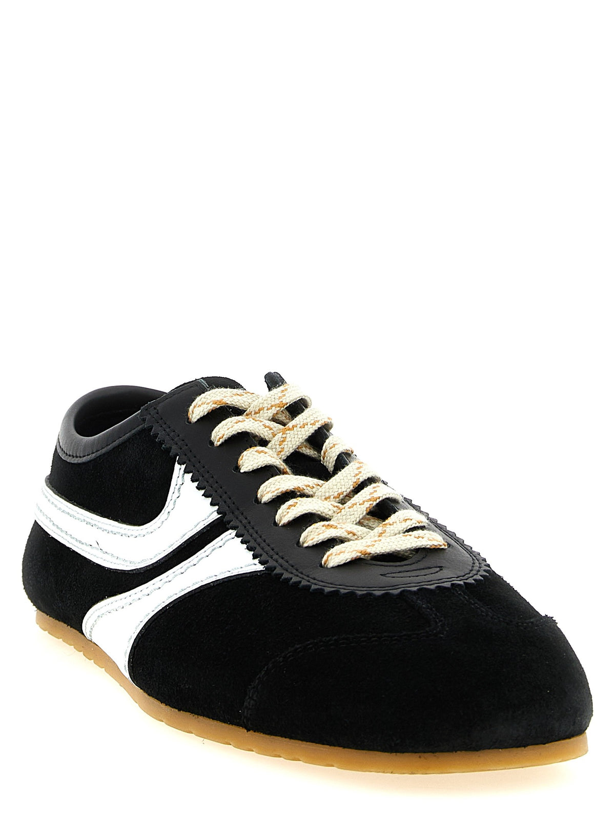 Dries Van Noten Suede Sneakers White