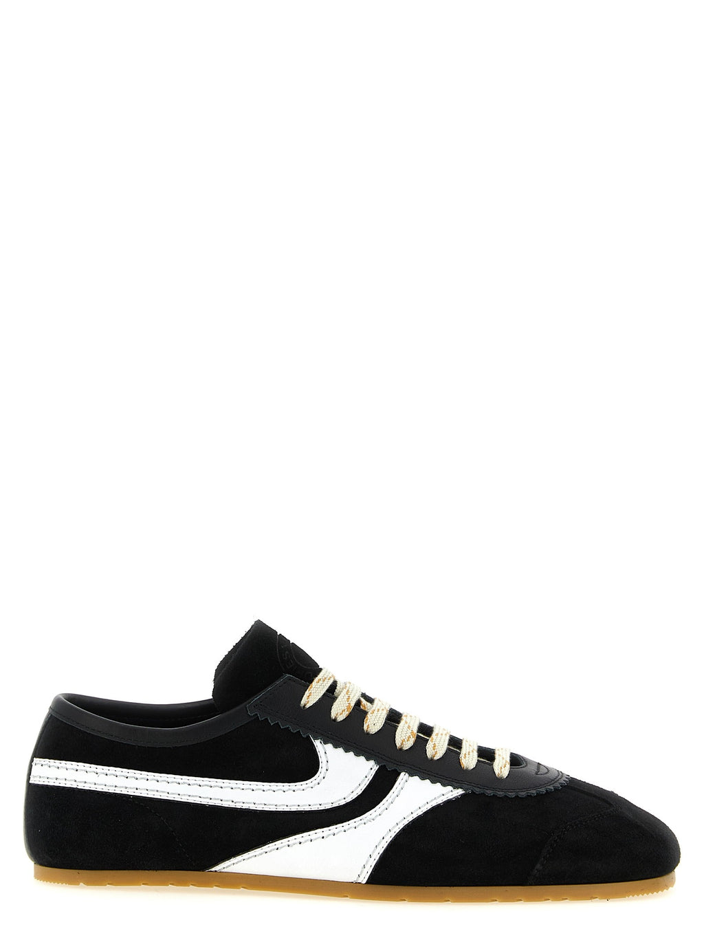 Dries Van Noten Suede Sneakers White