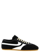 Dries Van Noten Suede Sneakers White