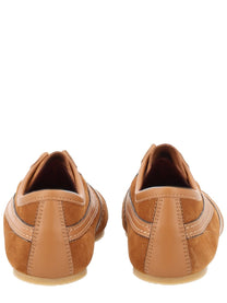 Dries Van Noten Women's Suede Sneakers Brown