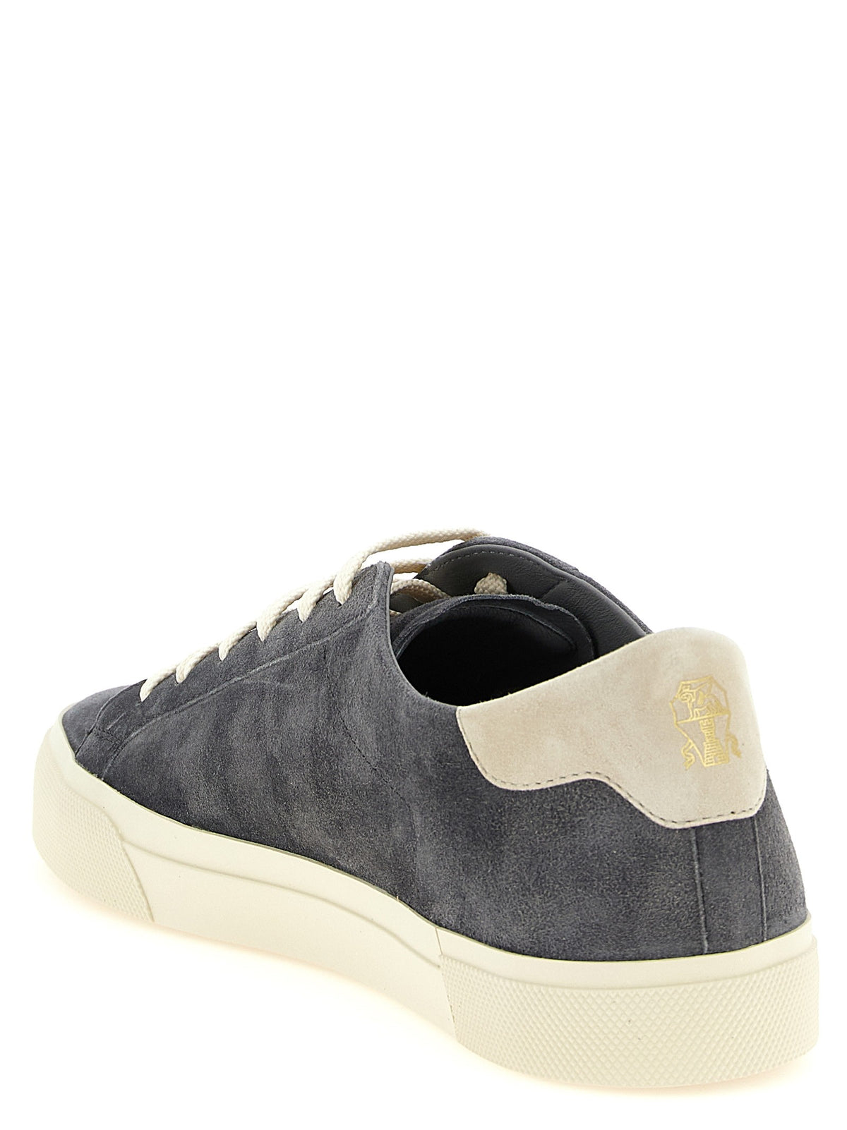 Brunello Cucinelli Suede Sneakers Grey