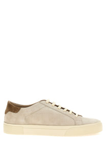 Brunello Cucinelli Suede Sneakers Beige