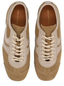 Dries Van Noten Women's Suede Sneakers Beige