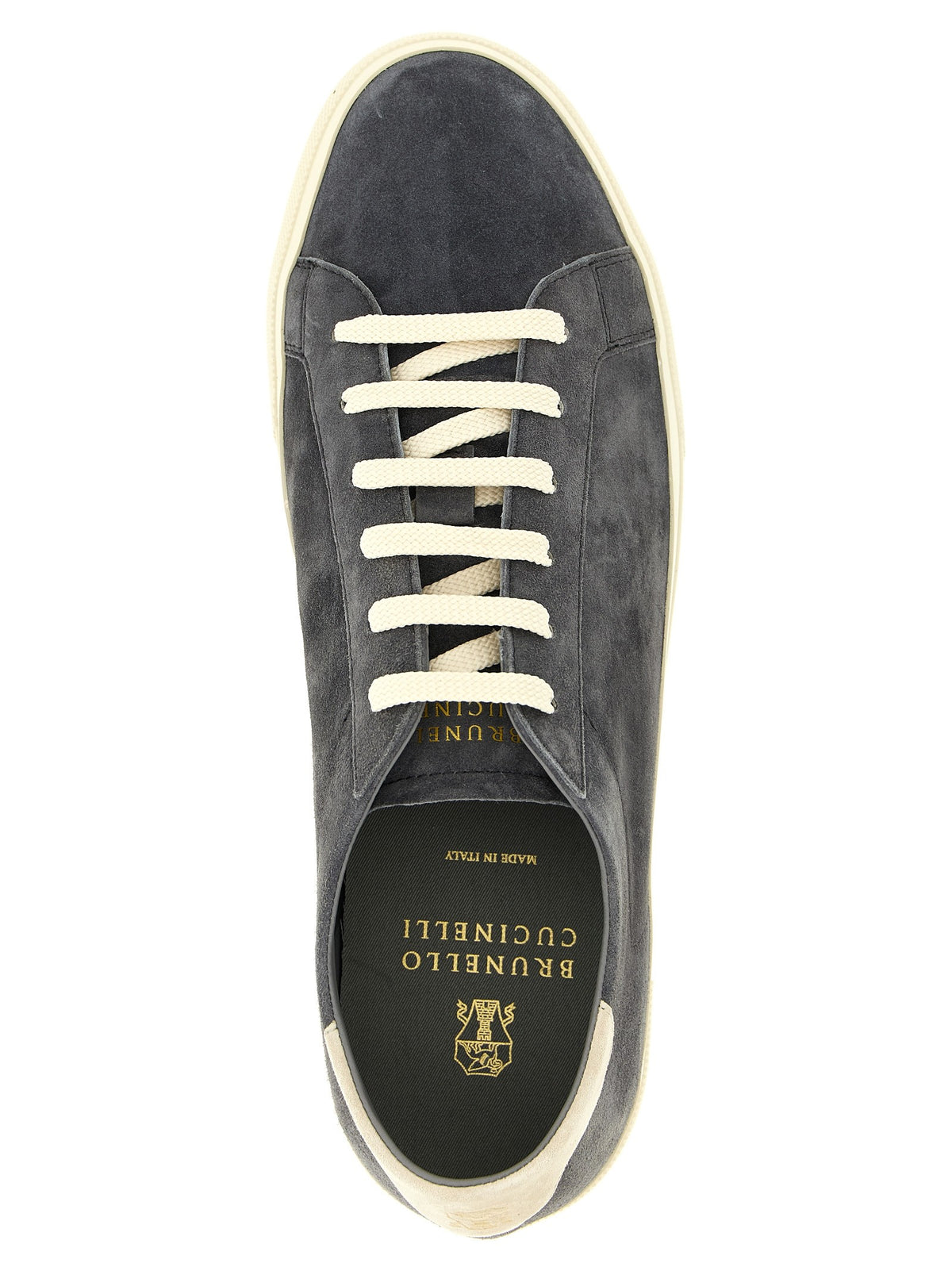 Brunello Cucinelli Suede Sneakers Grey