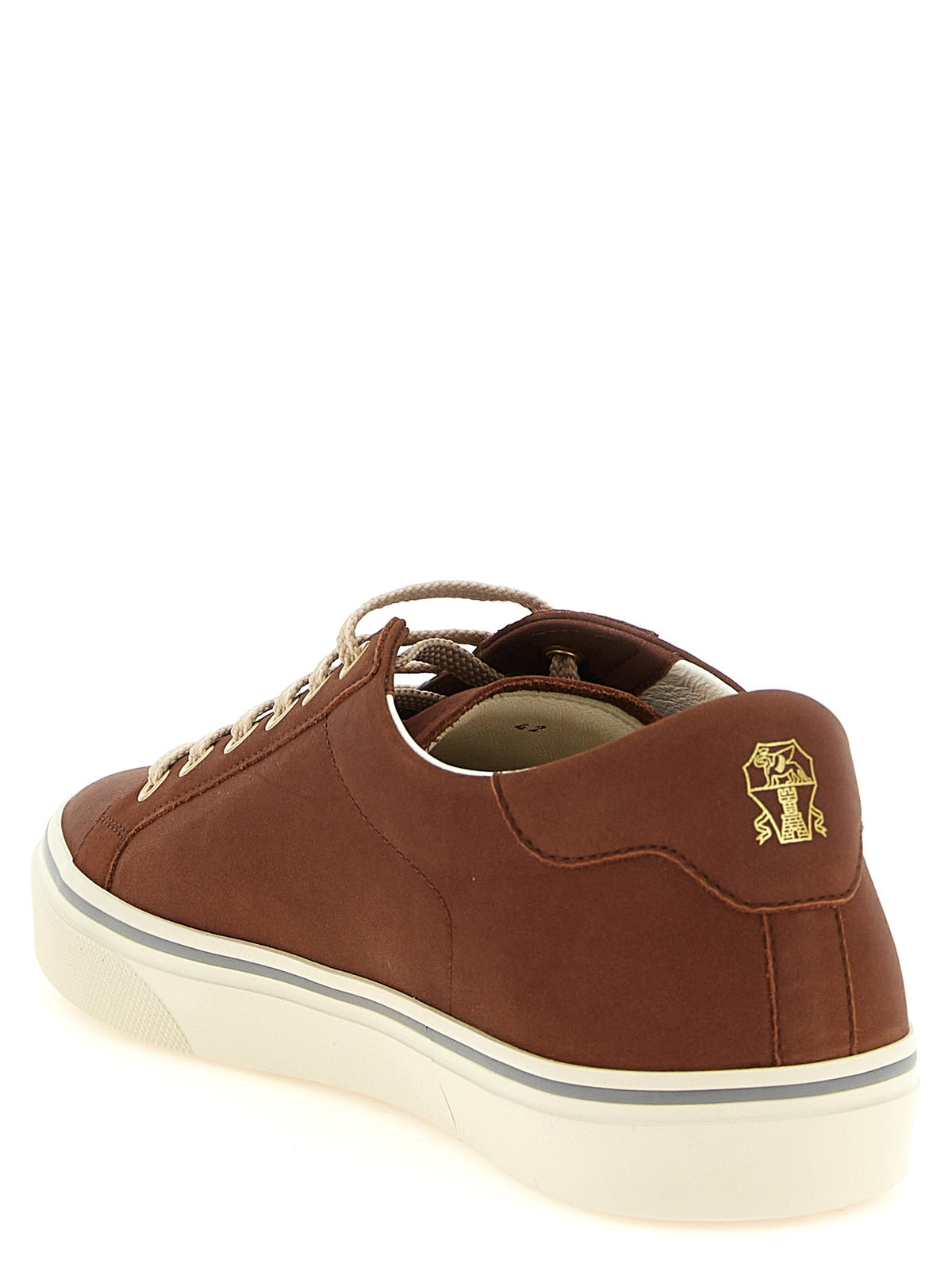 Brunello Cucinelli Suede Sneakers Brown