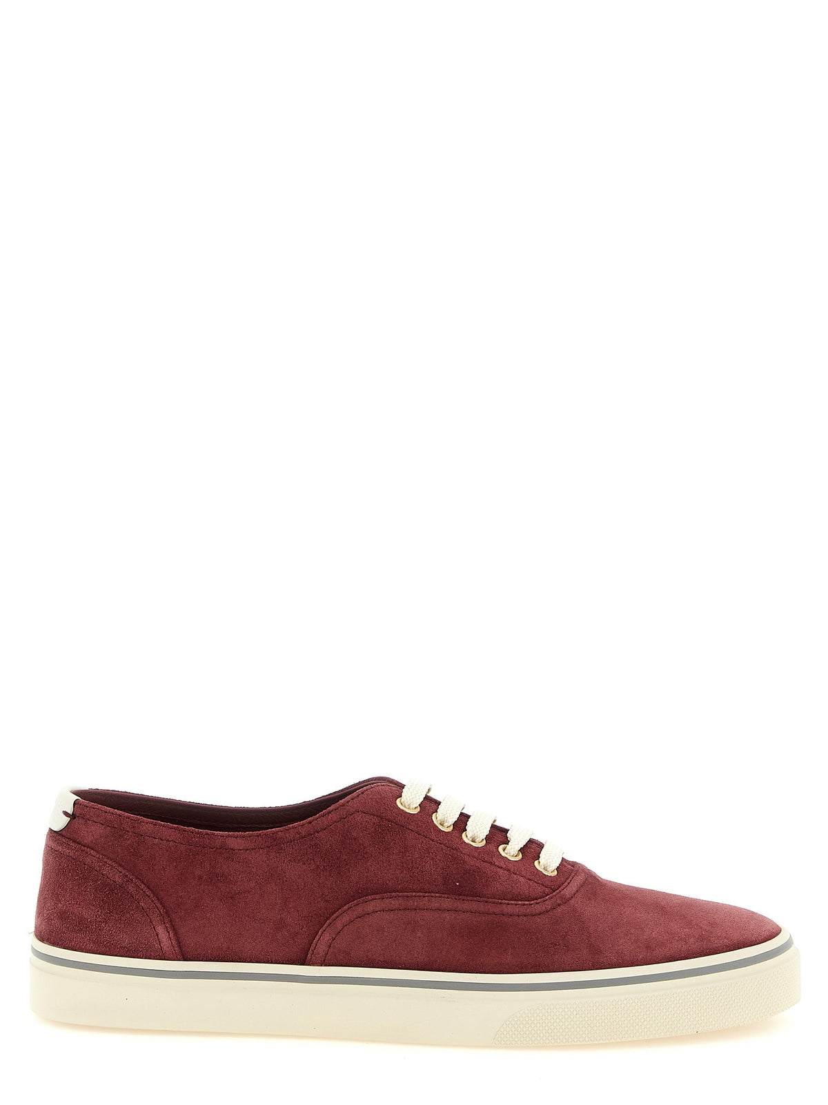 Brunello Cucinelli Suede Sneakers Red