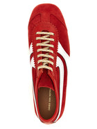 Dries Van Noten Suede Sneakers Red, view 4
