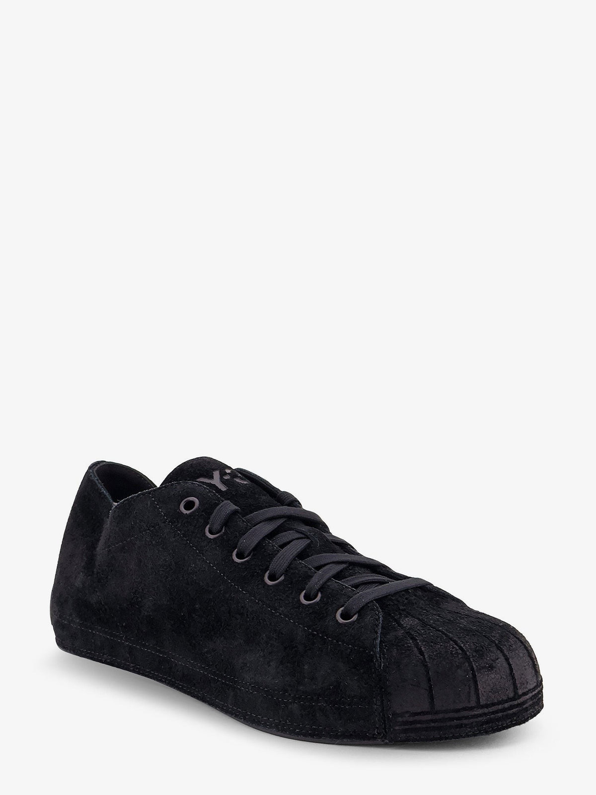 Y-3 Men's Suede Sneakers Black