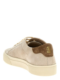 Brunello Cucinelli Suede Sneakers Beige