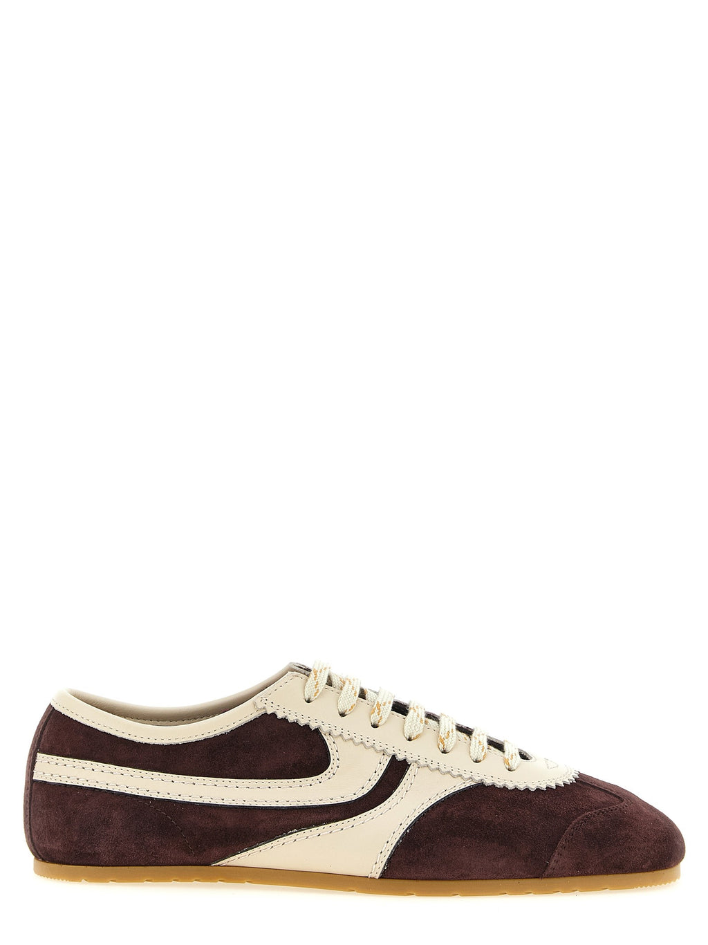 Dries Van Noten Suede Sneakers Red