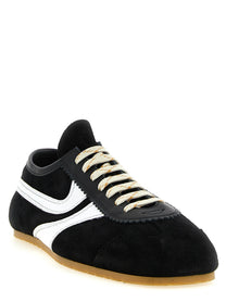 Dries Van Noten Suede Sneakers White