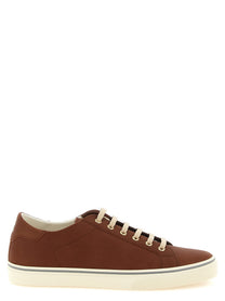 Brunello Cucinelli Suede Sneakers Brown
