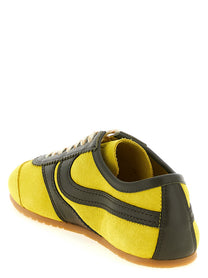 Dries Van Noten Suede Sneakers Yellow