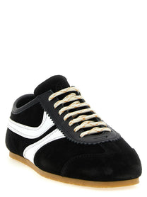 Dries Van Noten Suede Sneakers White