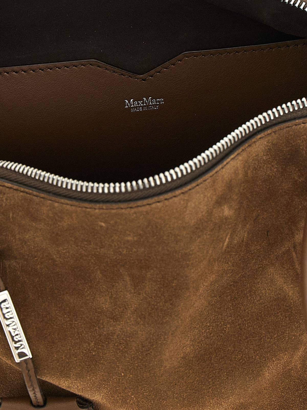Max Mara Suede Top Case Brown, view 4