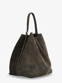 Toteme Women's Suede Tote Bag Grey