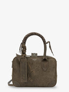 Golden Goose Women's Suede Vita Bag Crossbody Bag Green
