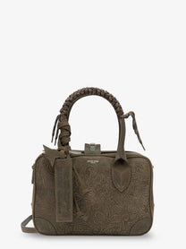 Golden Goose Women's Suede Vita Bag Crossbody Bag Green