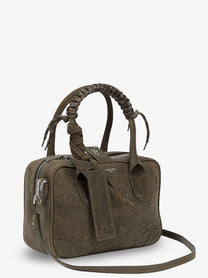 Golden Goose Women's Suede Vita Bag Crossbody Bag Green, view 3