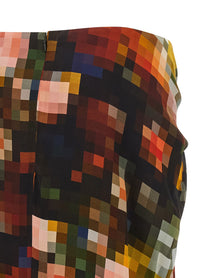Dries Van Noten Suma Bis Draped Skirt Gold
