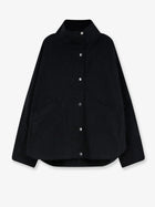 Toteme Women's Summer Cotton Blend Jacket Black