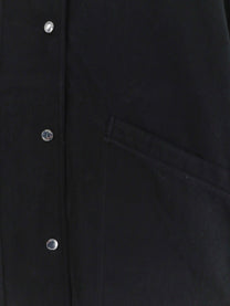 Toteme Women's Summer Cotton Blend Jacket Black
