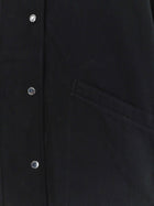 Toteme Women's Summer Cotton Blend Jacket Black