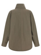 Toteme Summer Parachute Jacket Green
