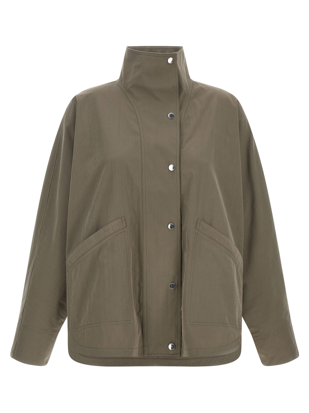 Toteme Summer Parachute Jacket Green