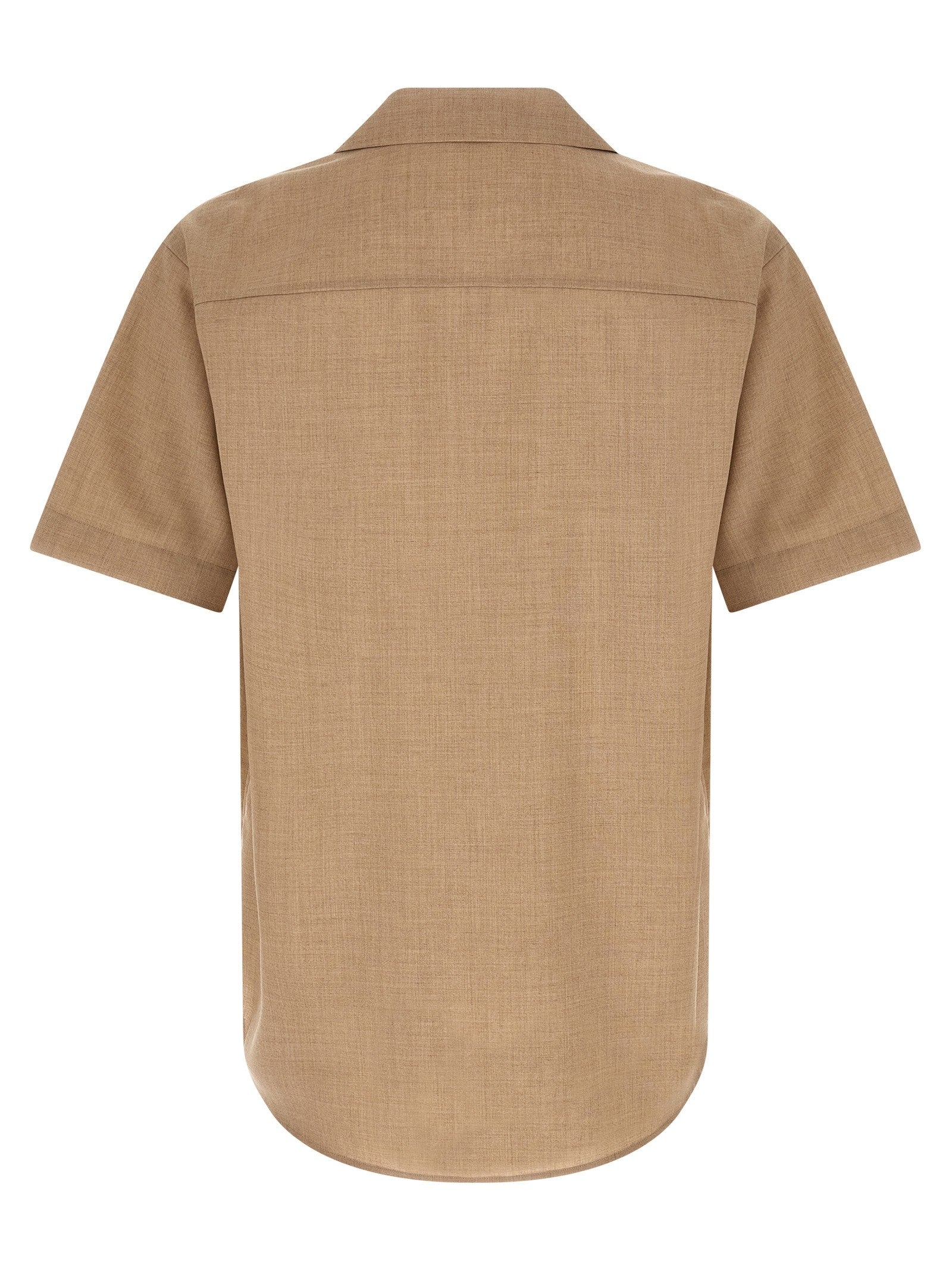 Auralee Summer Twist Shirt Beige