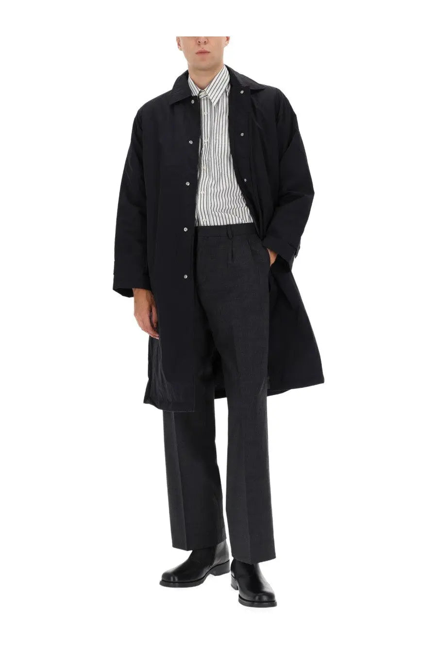 Sunflower Men's Relaxed Coat Black, view 2