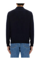 Sunflower Men's Wool Polo Blue, view 3