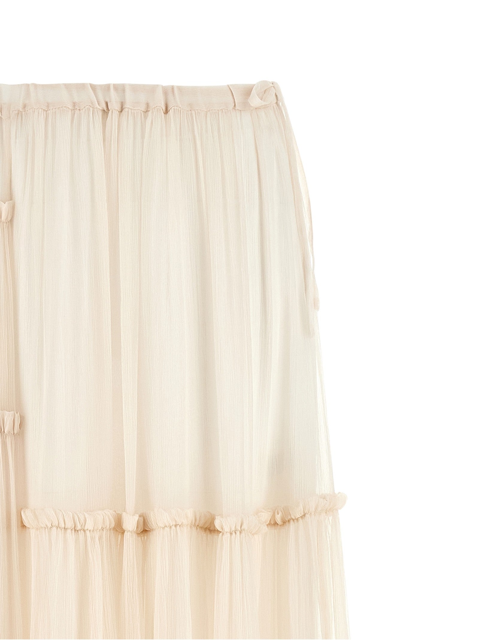 Dries Van Noten Sunia Bis Skirt Beige