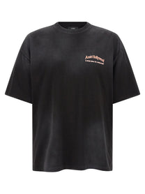 AMIRI Sunny Place Skate Vintage Print Shirt Black