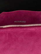 The Attico Sunrise Fuchsia Shoulder Bag Pink