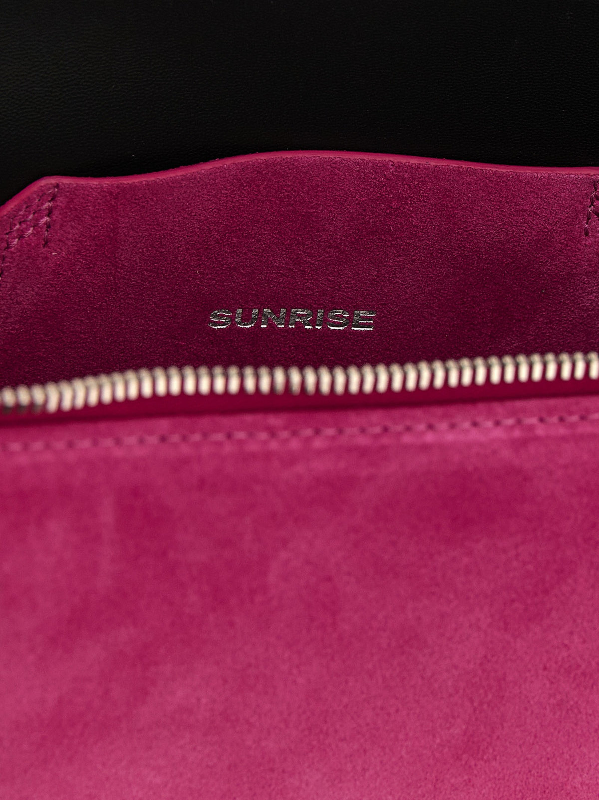 The Attico Sunrise Fuchsia Shoulder Bag Pink