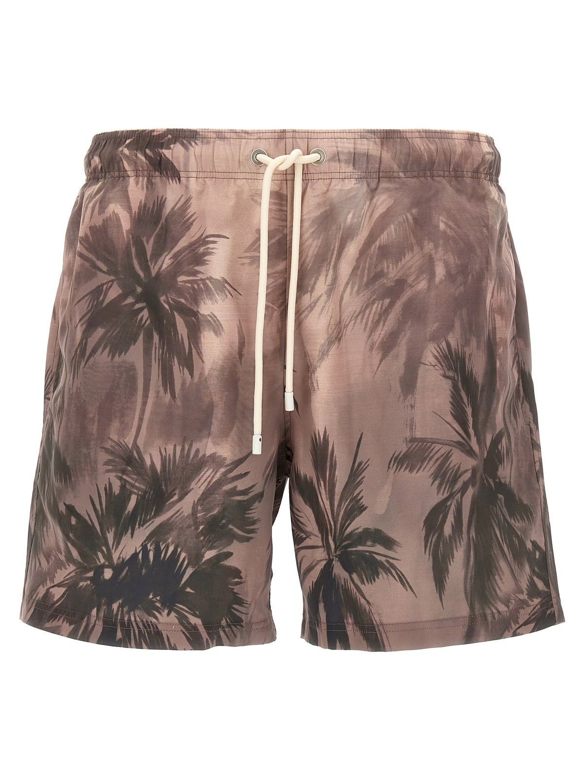 Palm Angels Sunset Palms Swimsuit Gold