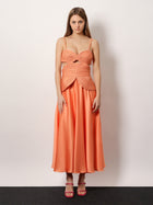 Patbo Women's Sunset Satin Dress Default
