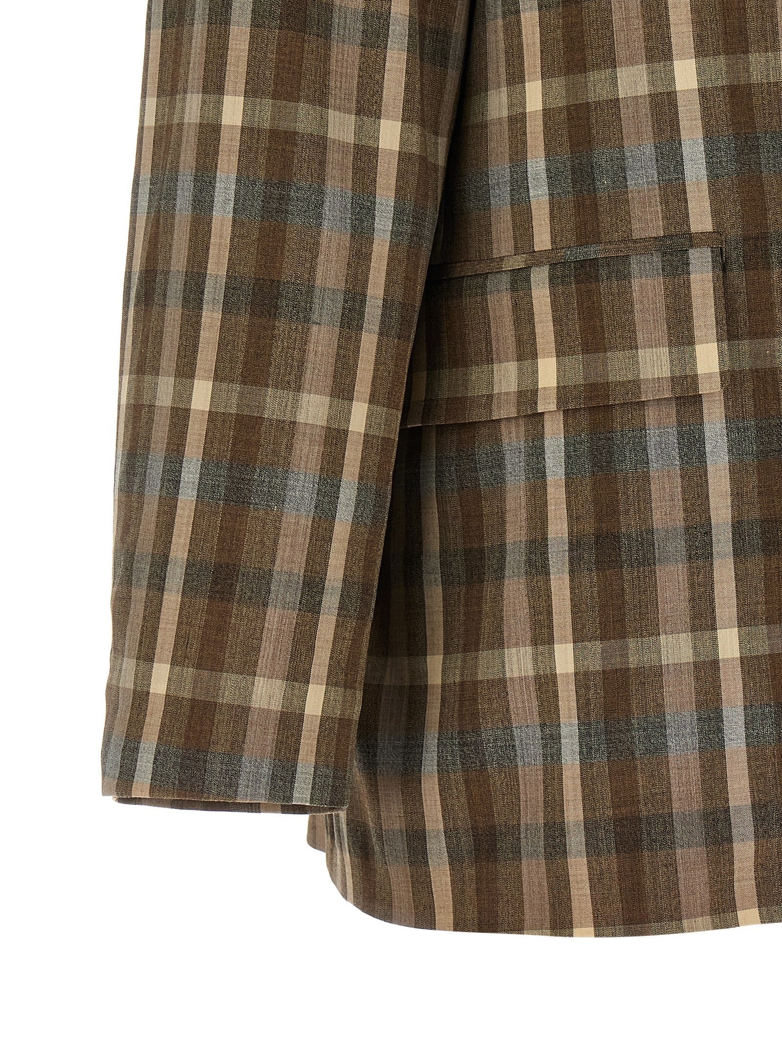 Auralee Super 130s Wool Blazer Brown