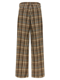 AURALEE Super 130s Wool Pants Brown