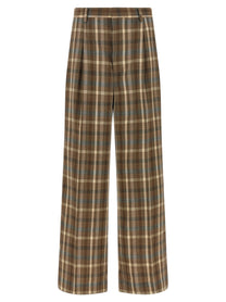AURALEE Super 130s Wool Pants Brown