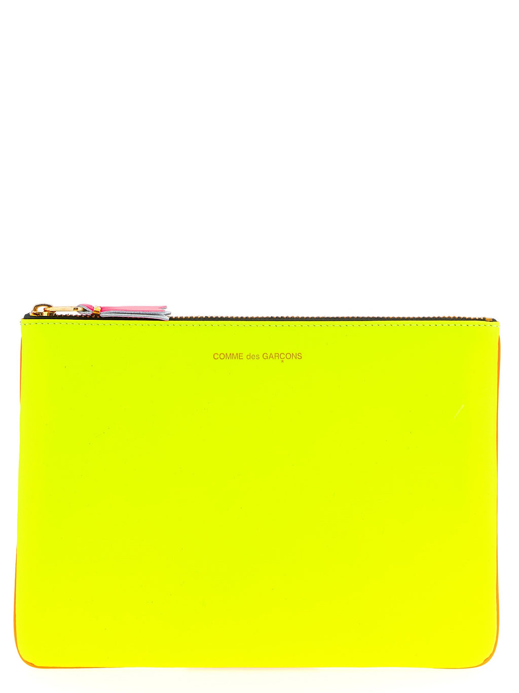Comme Des Garcons Wallet Super Fluo Wallet Gold