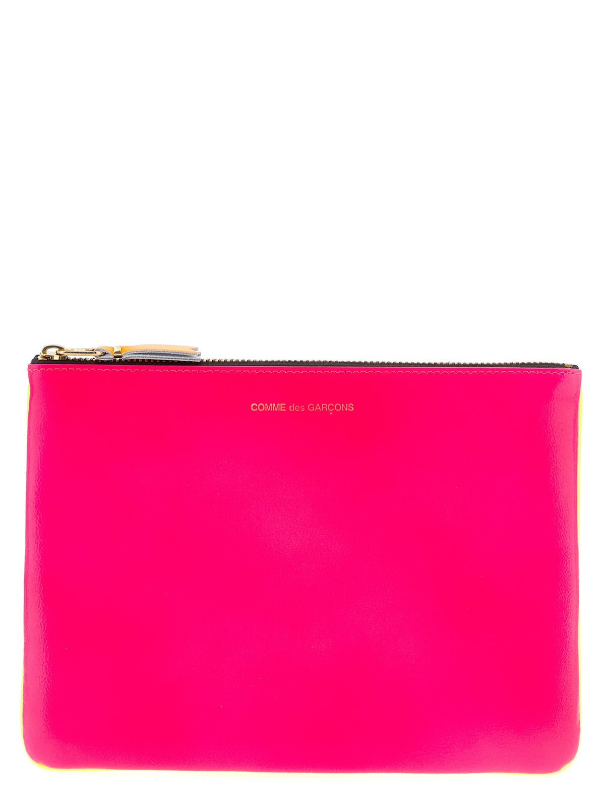 Comme Des Garcons Wallet Super Fluo Wallet Gold